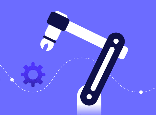 A vector art of a robot